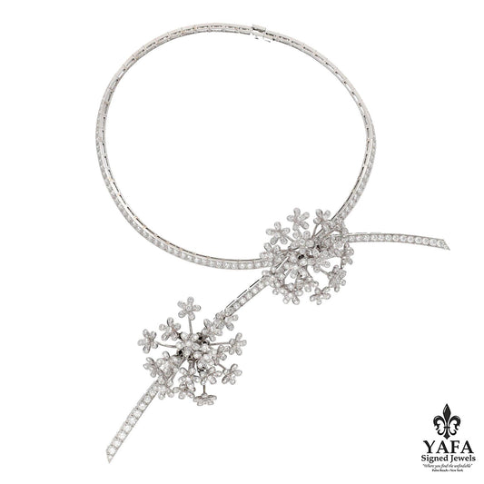 Van Cleef & Arpels "Socrate" Collection Diamond Necklace/Brooch