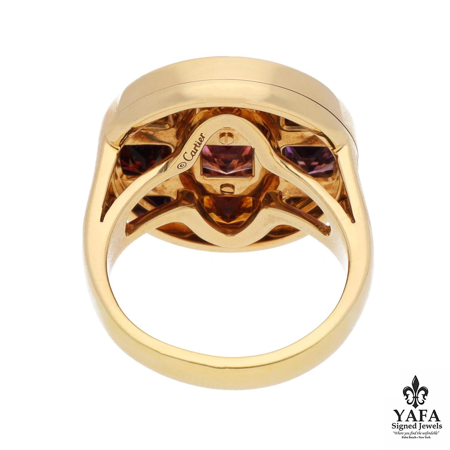 CARTIER Pasha Ring, Multi Stone