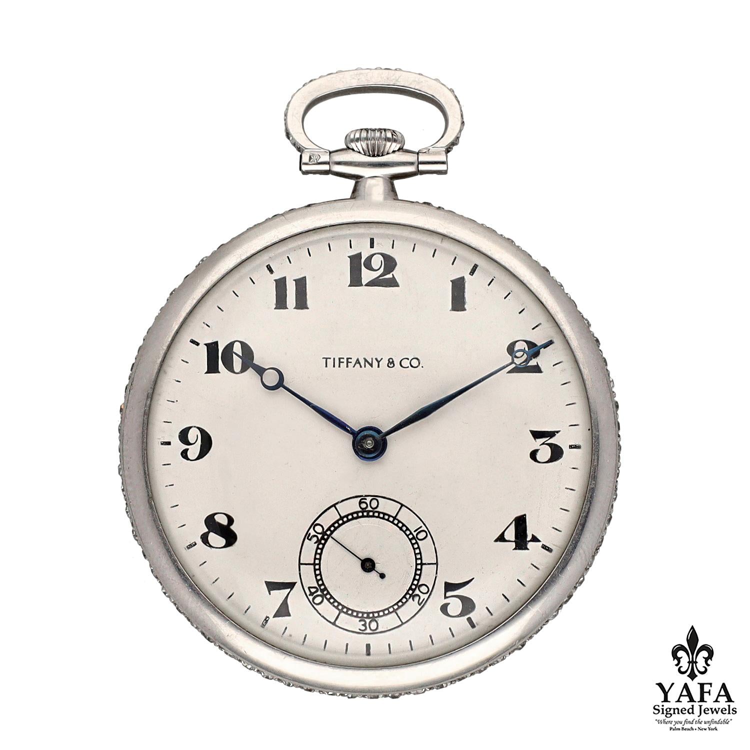 Tiffany Co Vest Pocket Watch