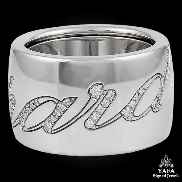 CHOPARD Gold Diamond Band Ring