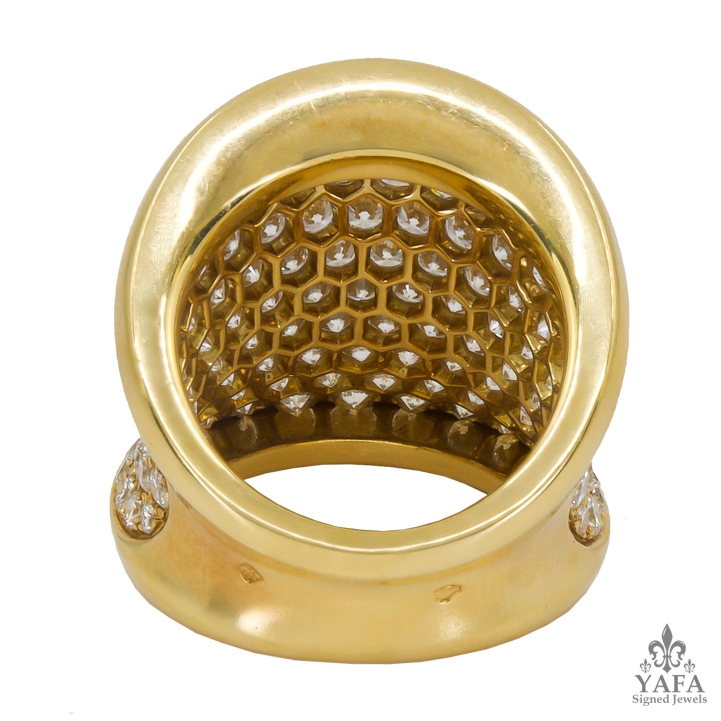 CARTIER Chalice Diamond Ring Gold
