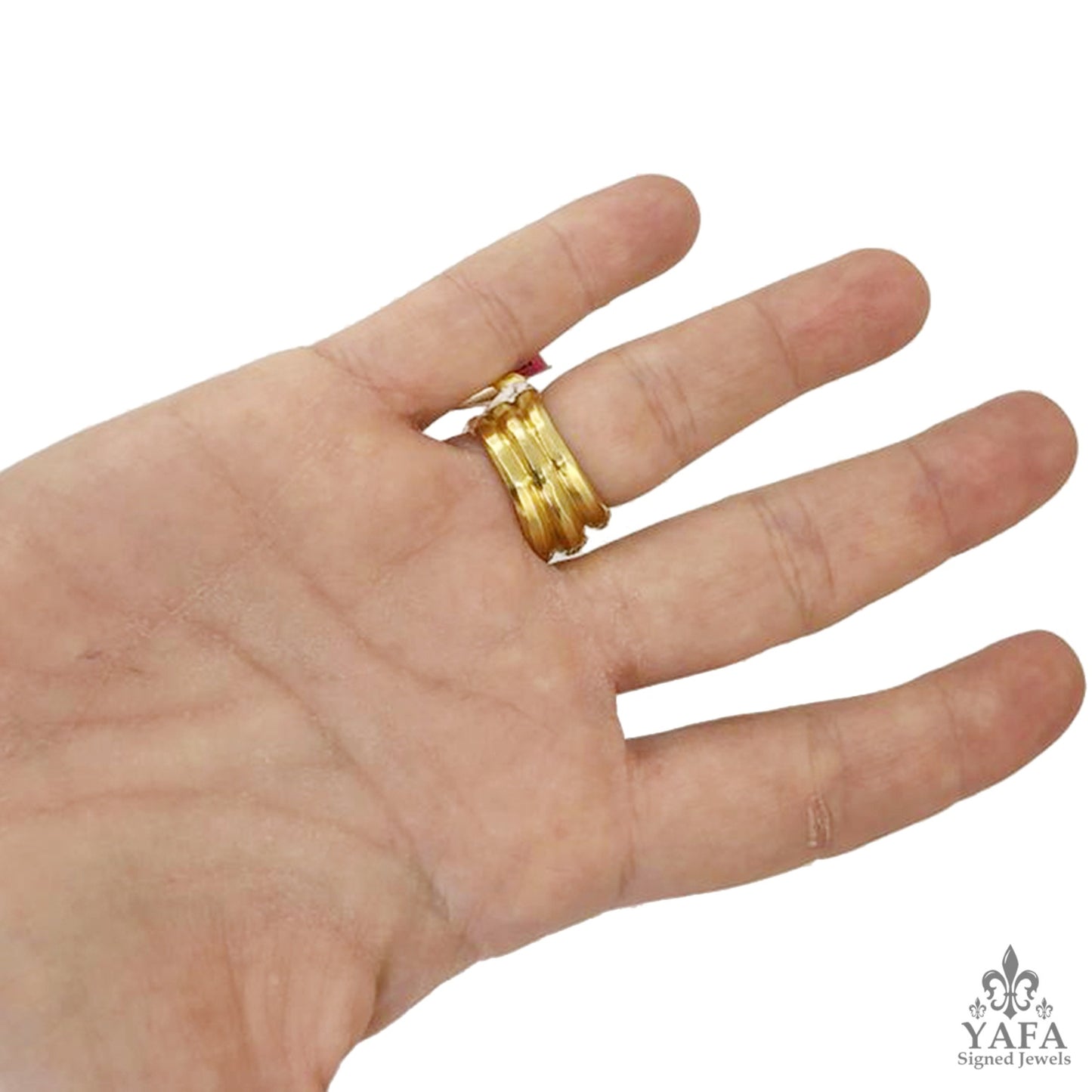 CARTIER Bamboo Diamond Ring