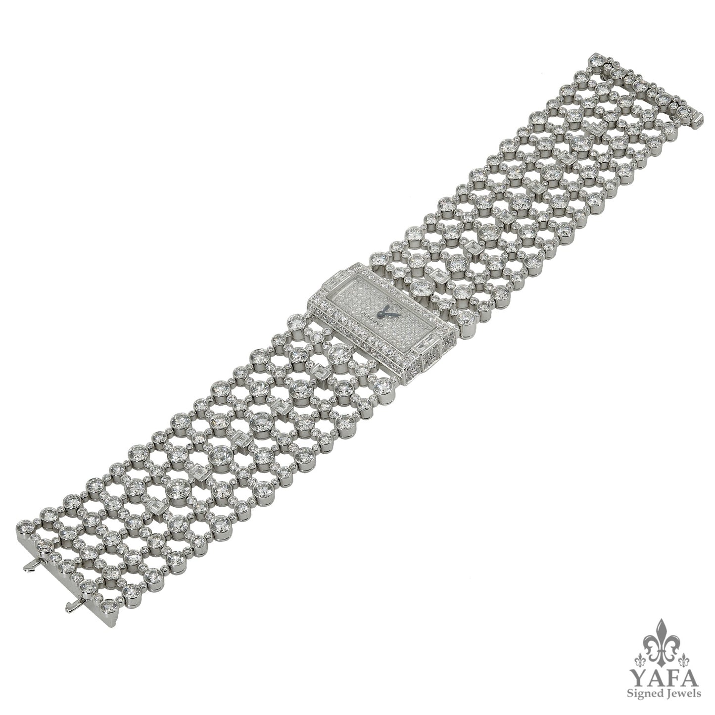 CARTIER Diamond Link Gold Watch