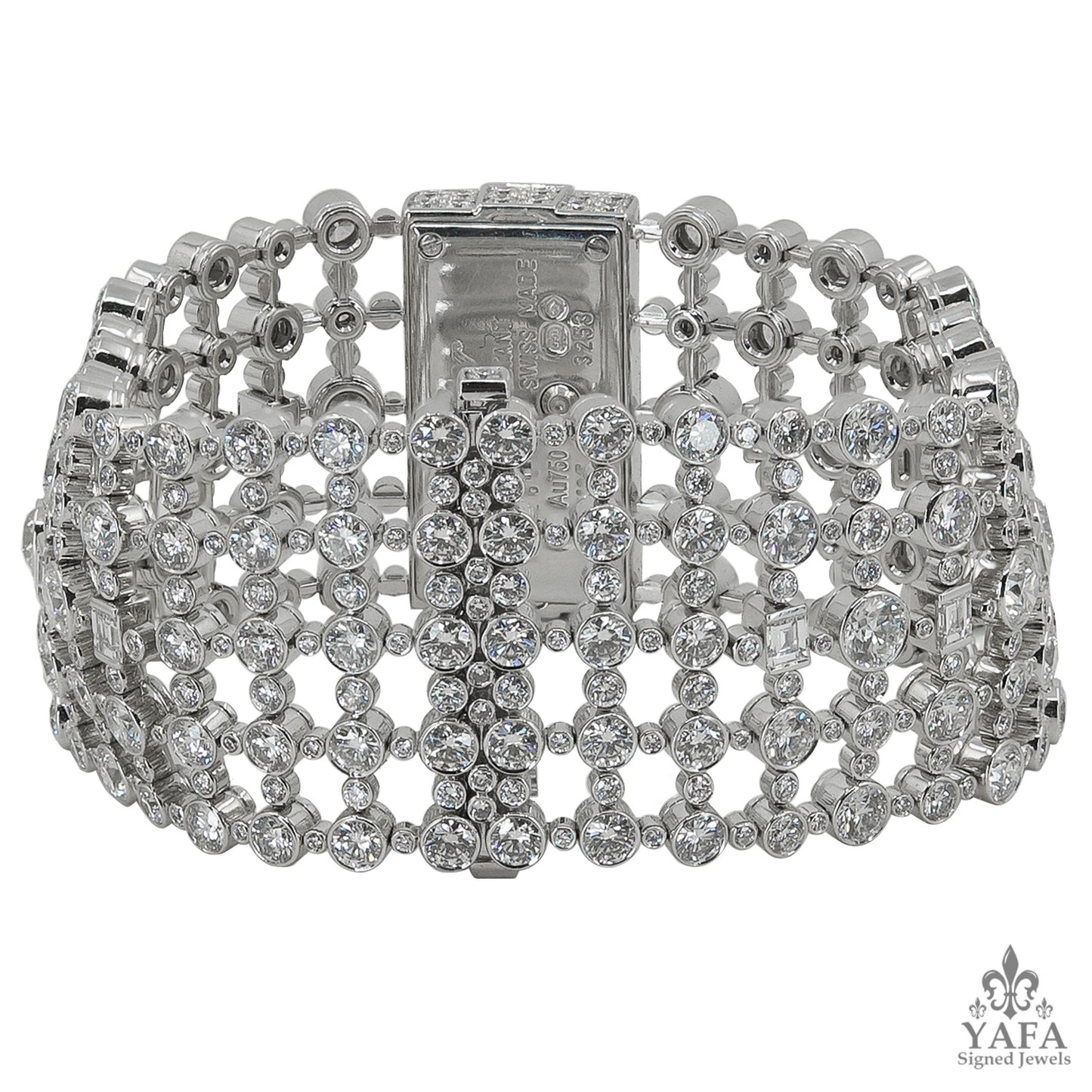 CARTIER Diamond Link Gold Watch