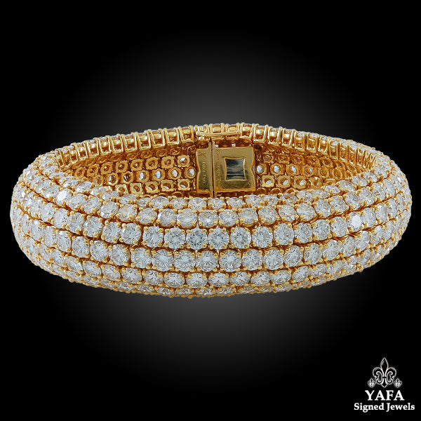 BOUCHERON Diamond Flexible Bombe Bracelet