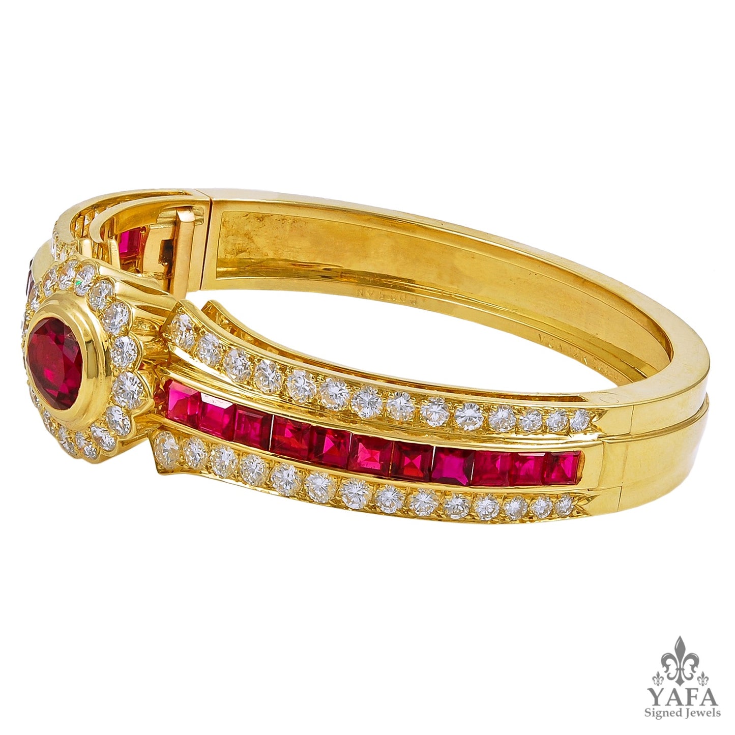 VAN CLEEF & ARPELS Diamond, Ruby Bracelet