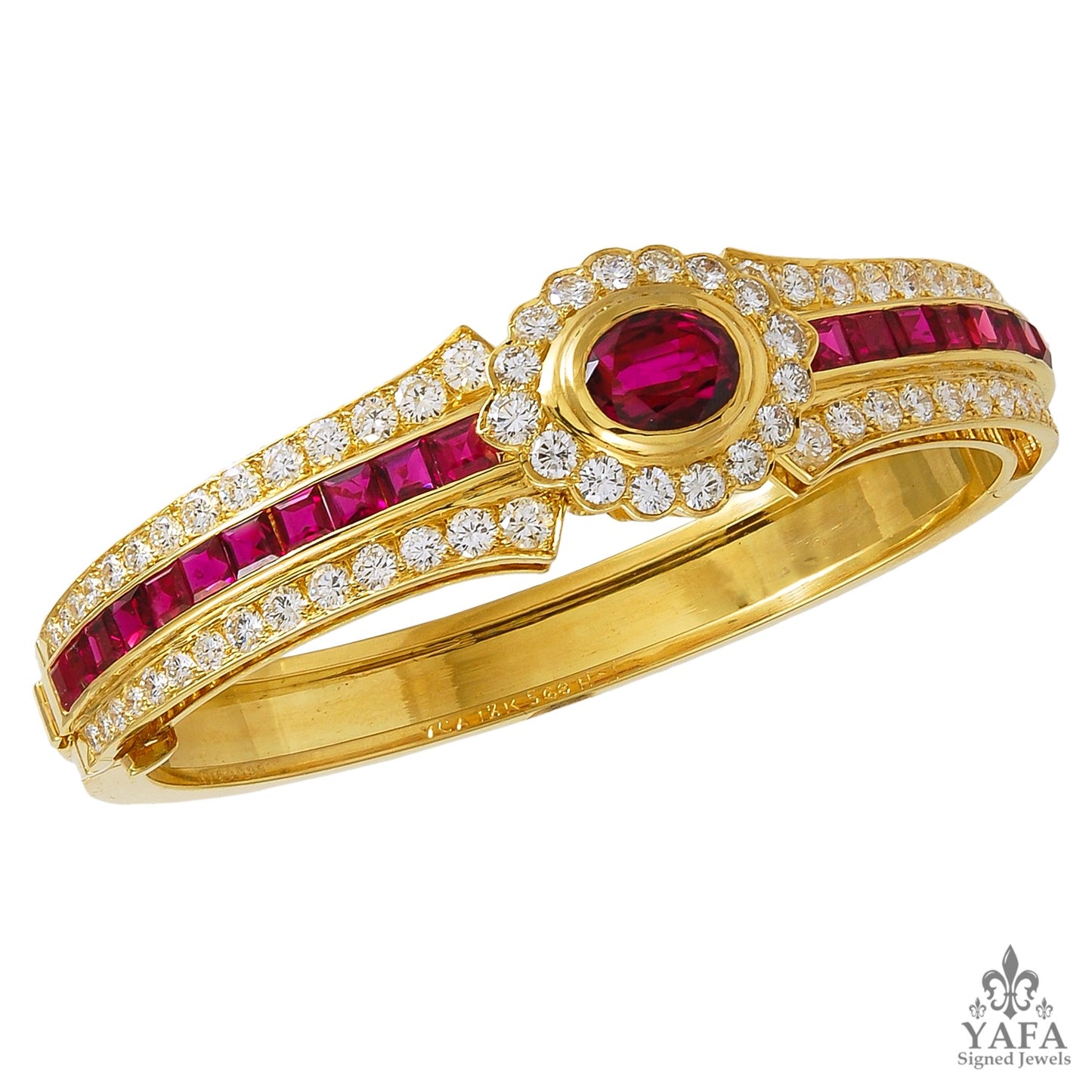VAN CLEEF & ARPELS Diamond, Ruby Bracelet