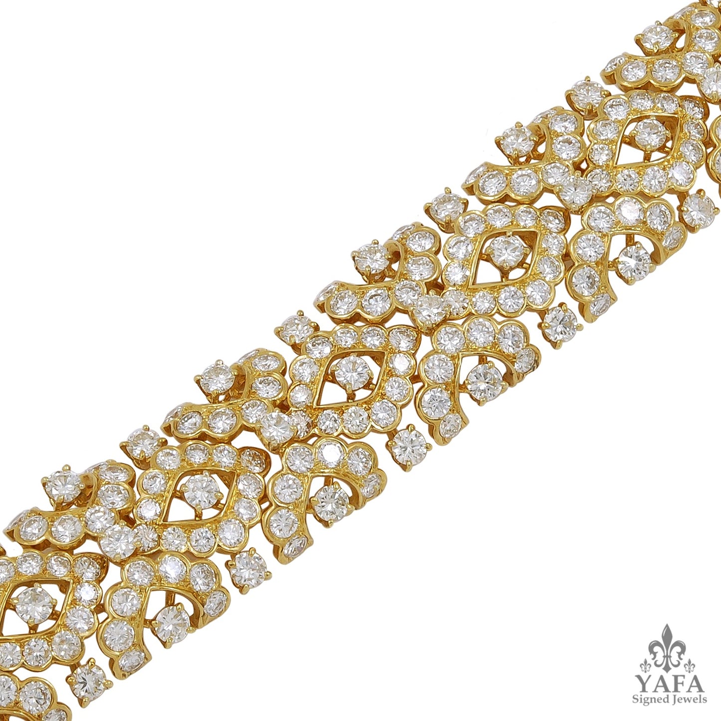 1970's VAN CLEEF & ARPELS Diamond Bracelet