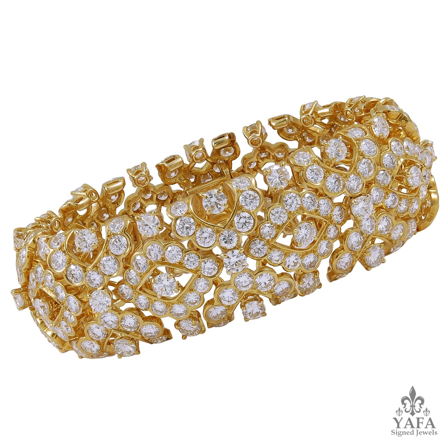 1970's VAN CLEEF & ARPELS Diamond Bracelet