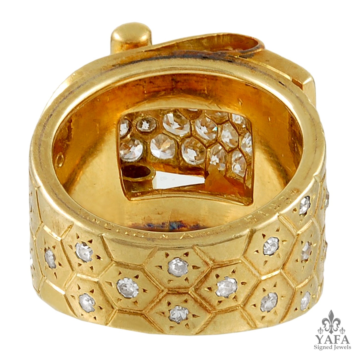 VAN CLEEF & ARPELS Diamond Ludo Ring