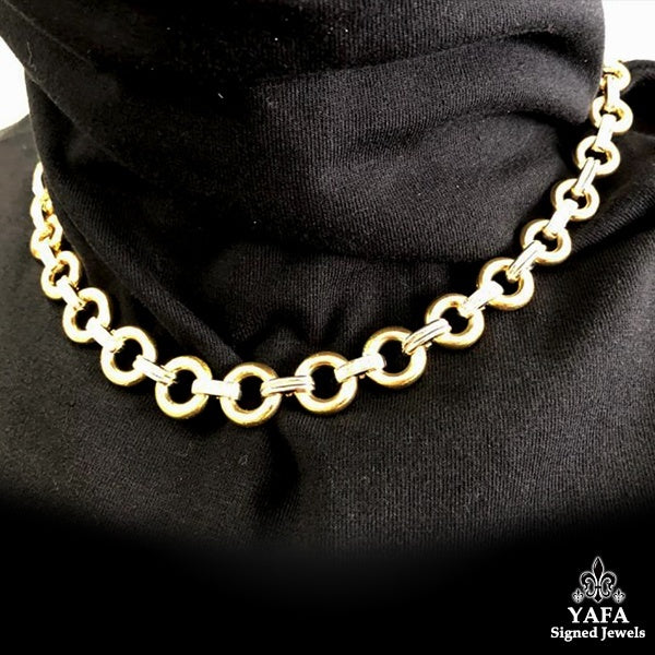 CARTIER Diamond Link Necklace
