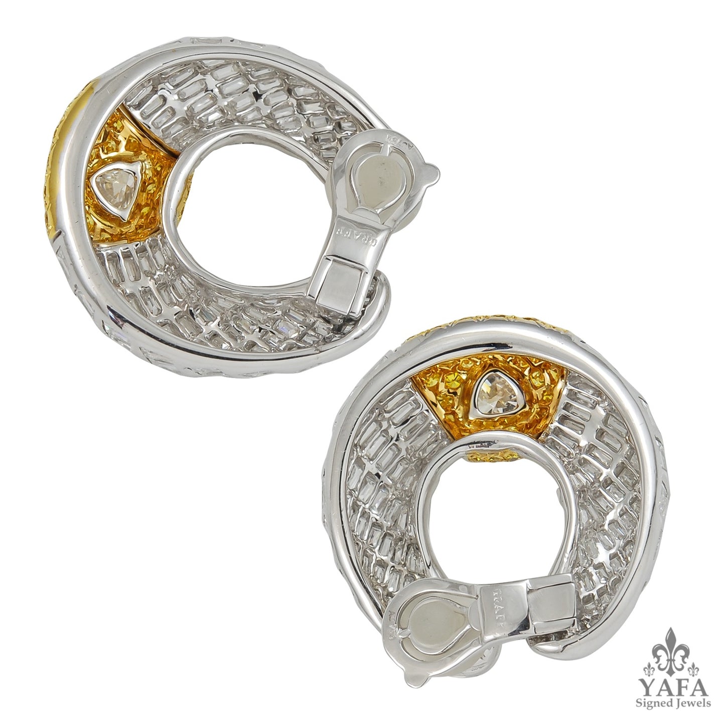 GRAFF Diamond Swirl Earrings