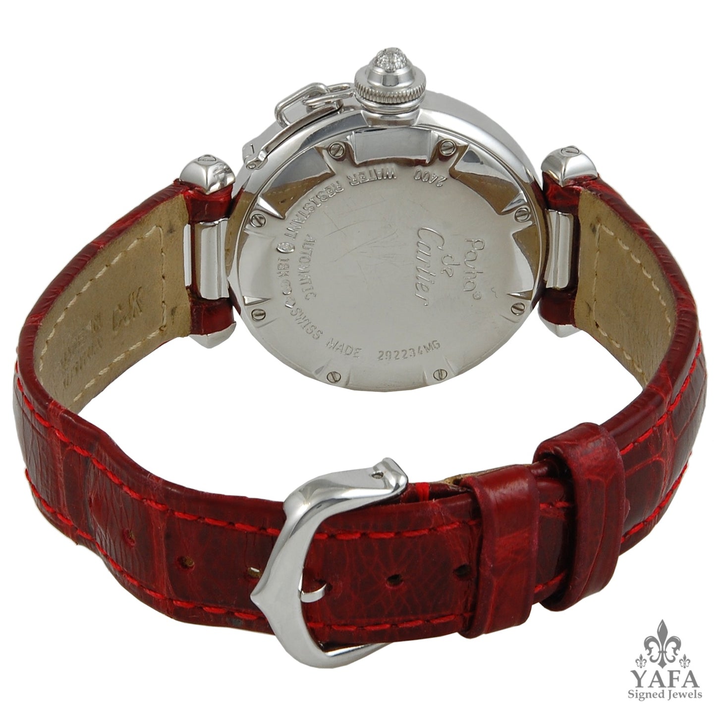 CARTIER Pasha® Grille 32mm Diamond Watch