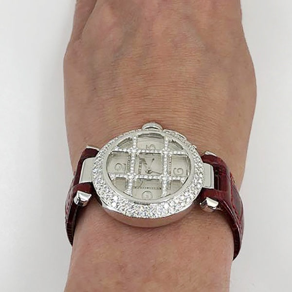 CARTIER Pasha® Grille 32mm Diamond Watch