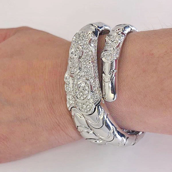 MARINA B Onda Serpentine Diamond Bracelet