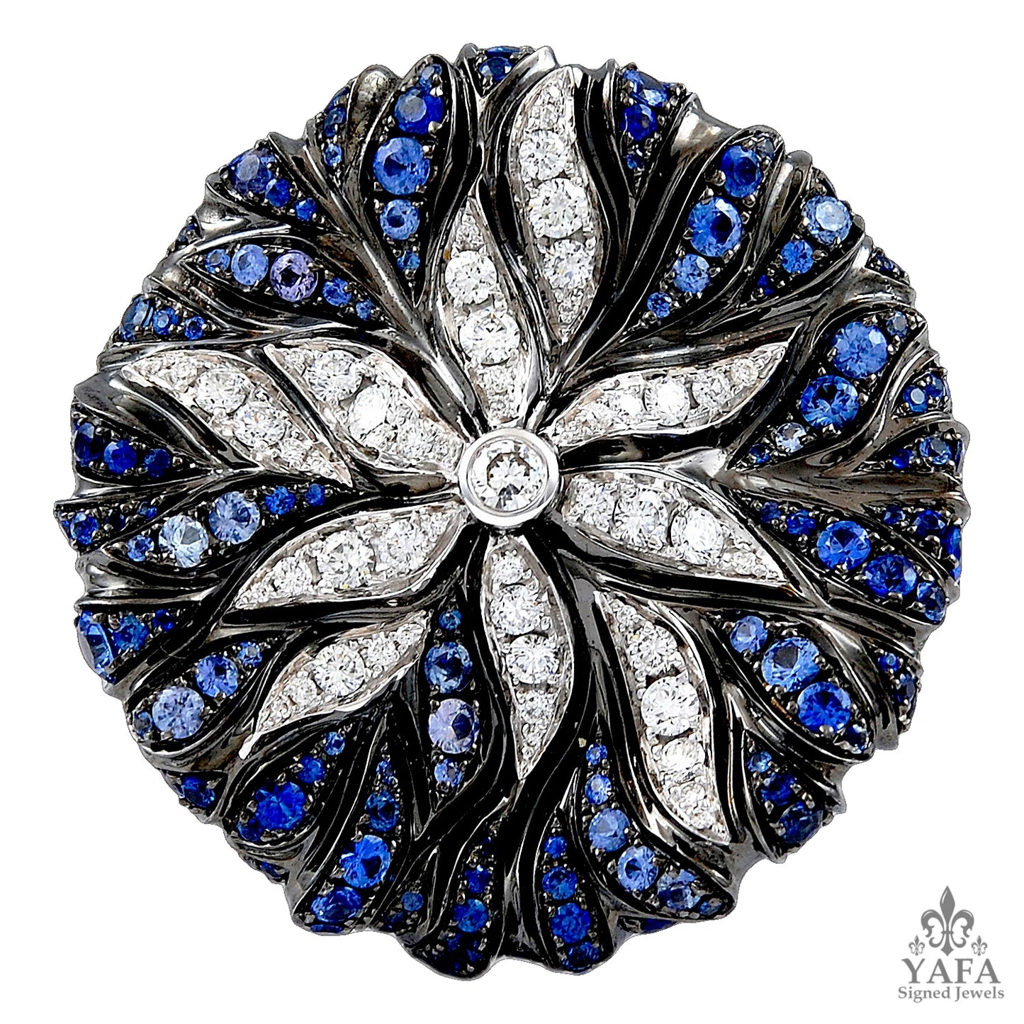 SALAVETTI Sapphire and Diamond Ring