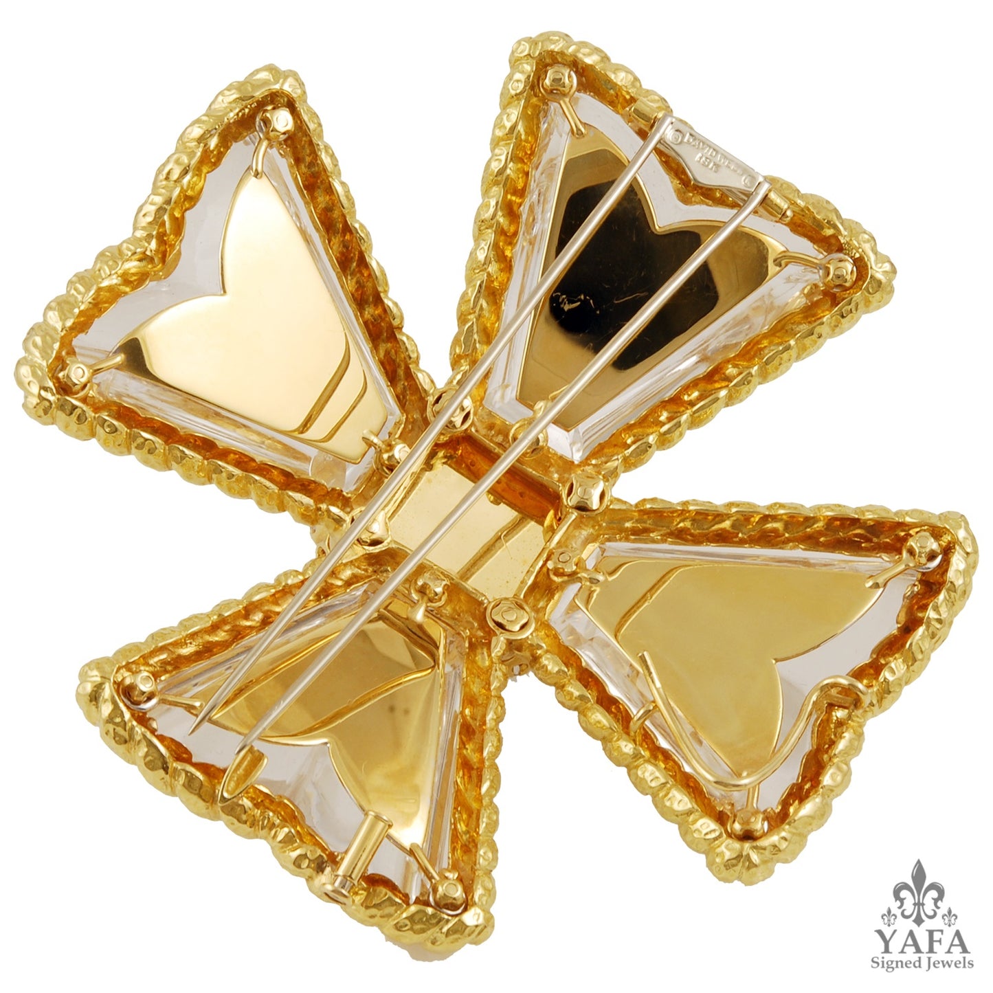 DAVID WEBB Diamond,Crystal Brooch