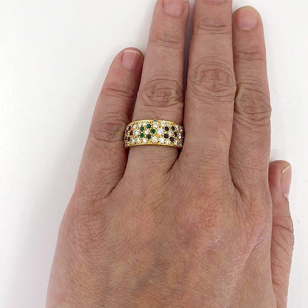 VAN CLEEF & ARPELS Hawaii Tutti Frutti Ring