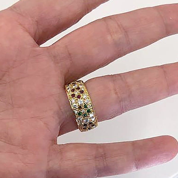 VAN CLEEF & ARPELS Hawaii Tutti Frutti Ring