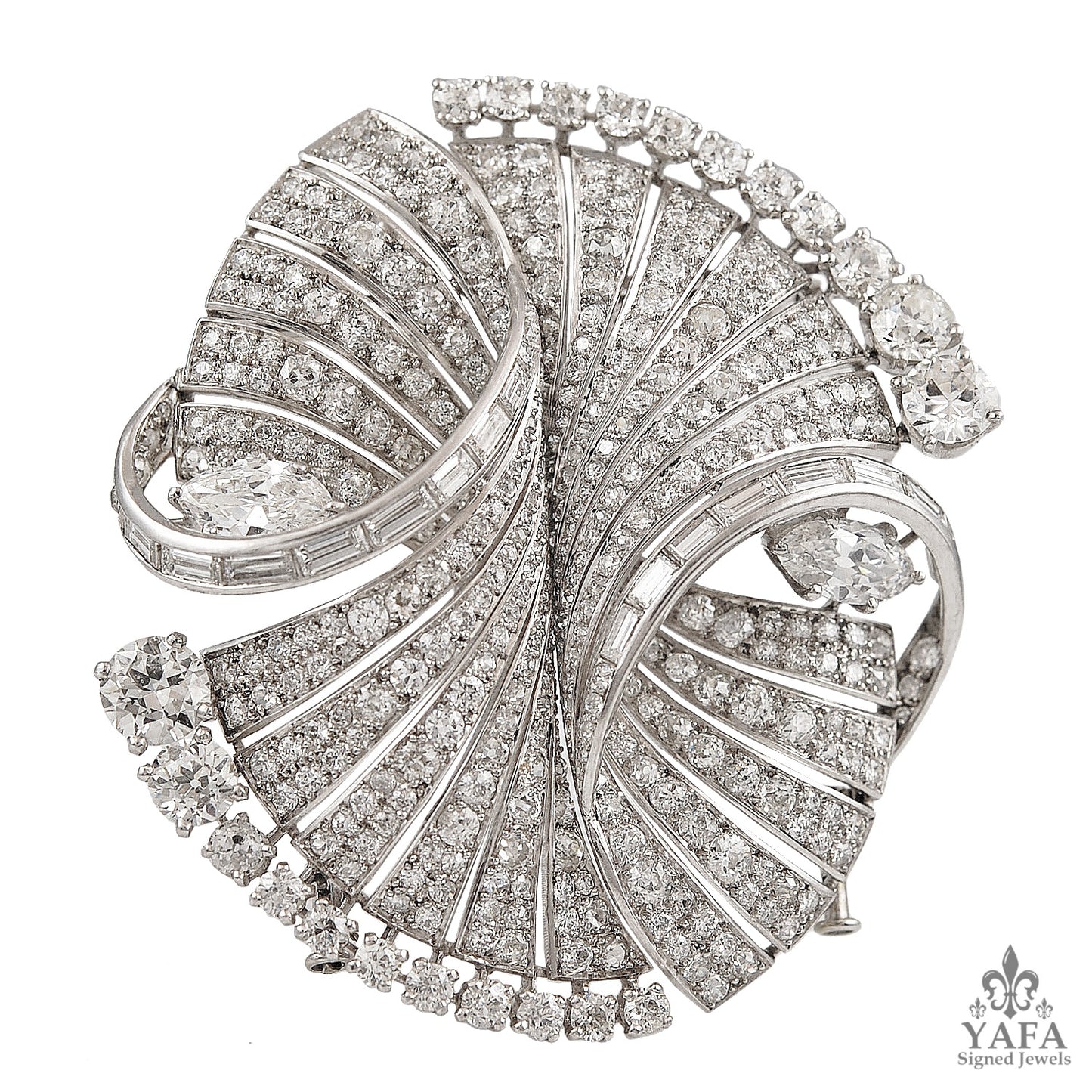 BOUCHERON Diamond Double Clips
