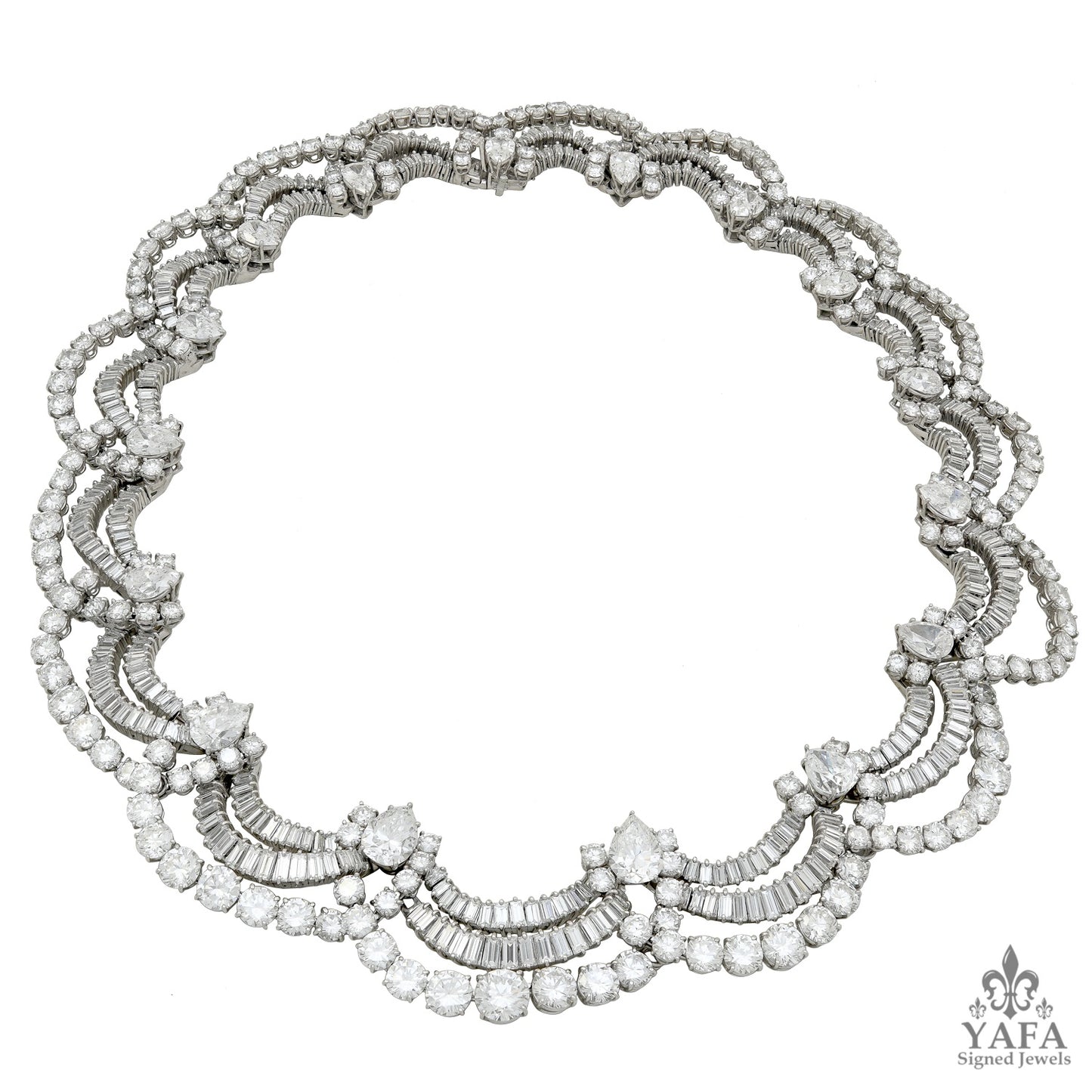 HARRY WINSTON Festoon Diamond Necklace