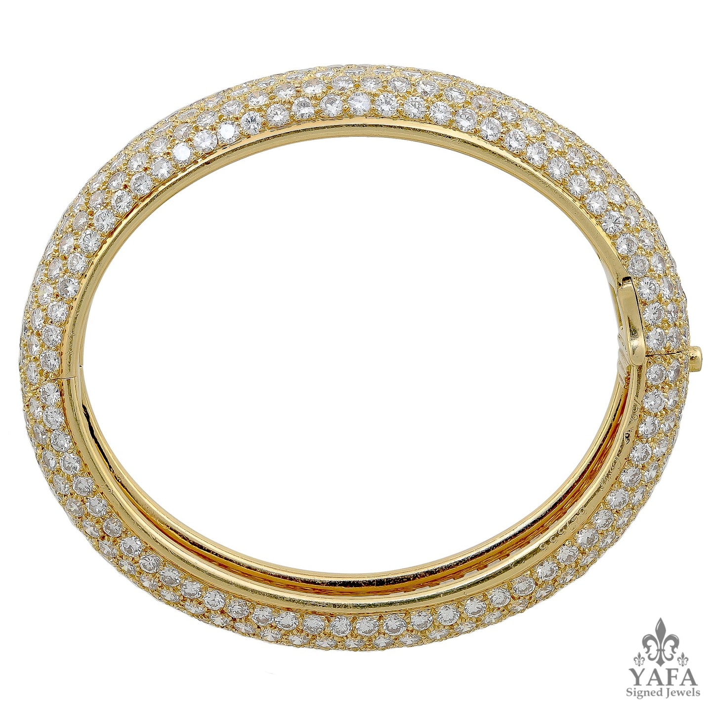 CARTIER Diamond Bangle Bracelet