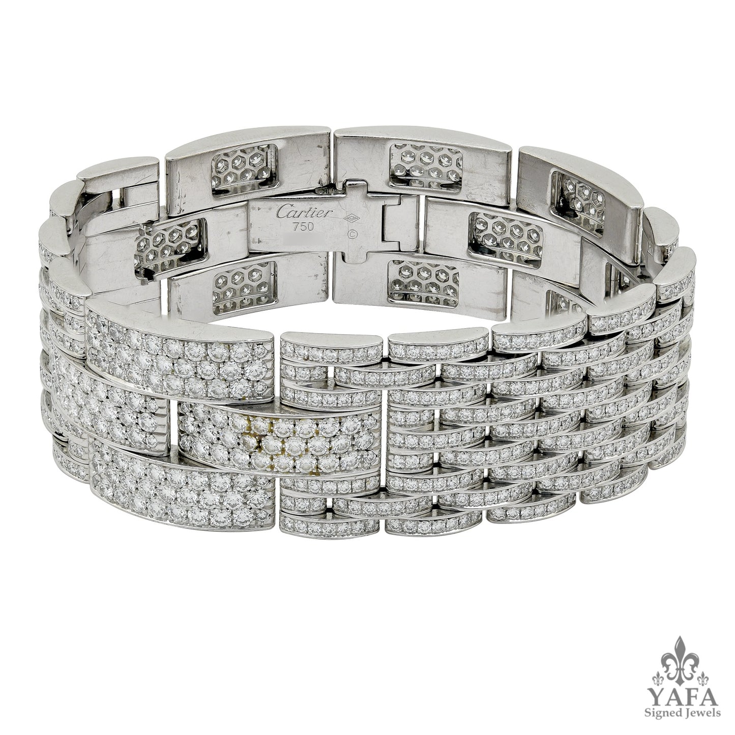 CARTIER Diamond Gold Bracelet