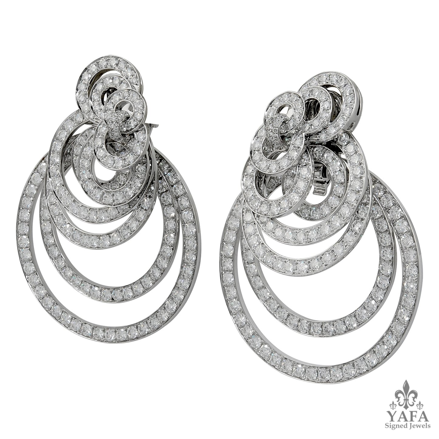 DE GRISOGONO Diamond Earrings