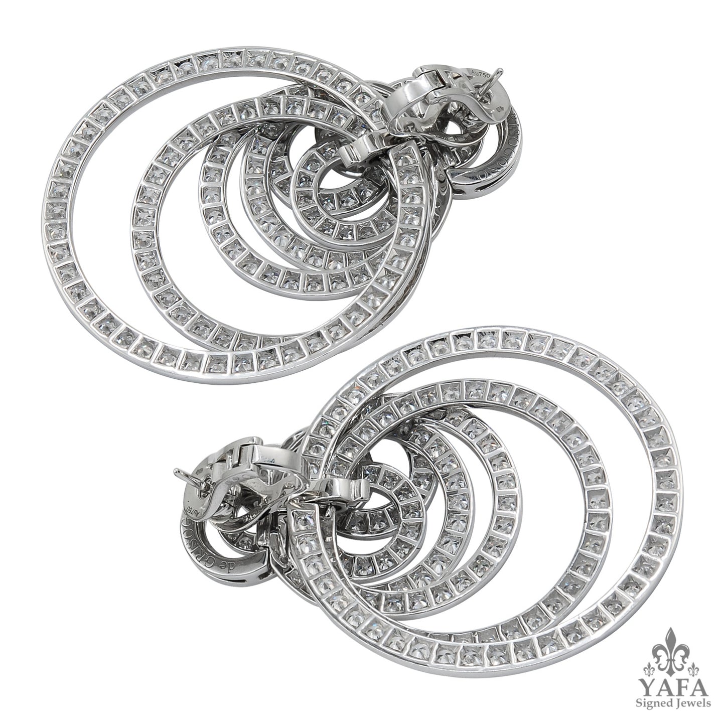 DE GRISOGONO Diamond Earrings