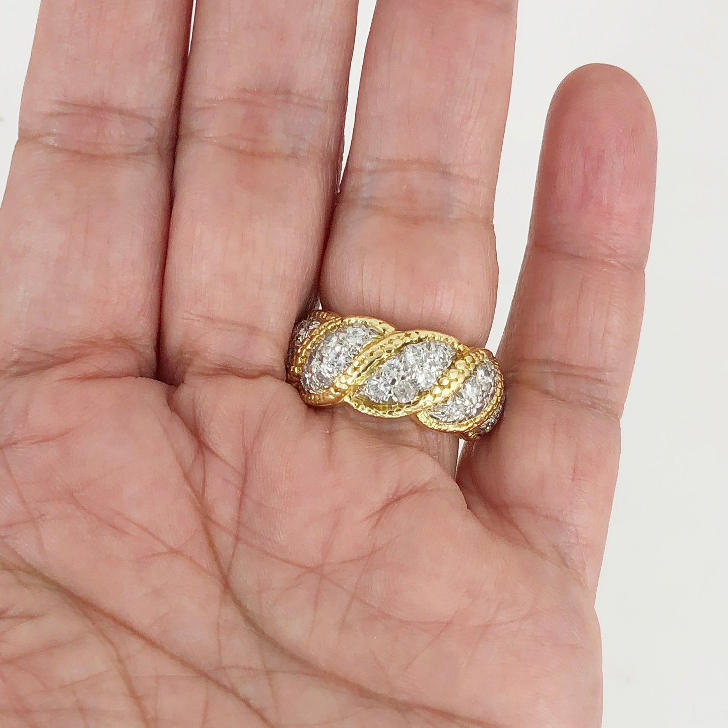 TIFFANY & Co. Schlumberger Studio Diamond Ring
