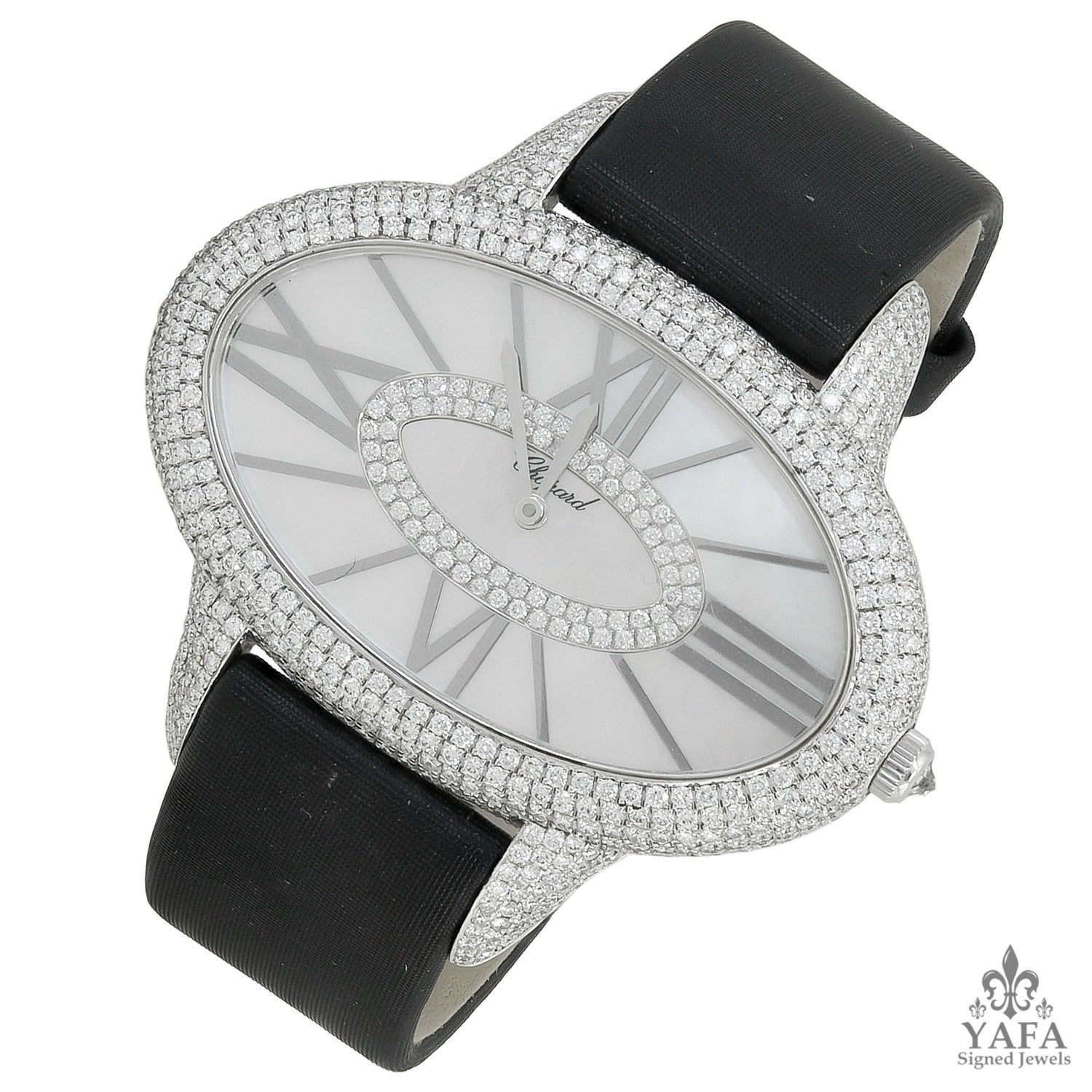 CHOPARD Diamond Mother of Pearl Watch