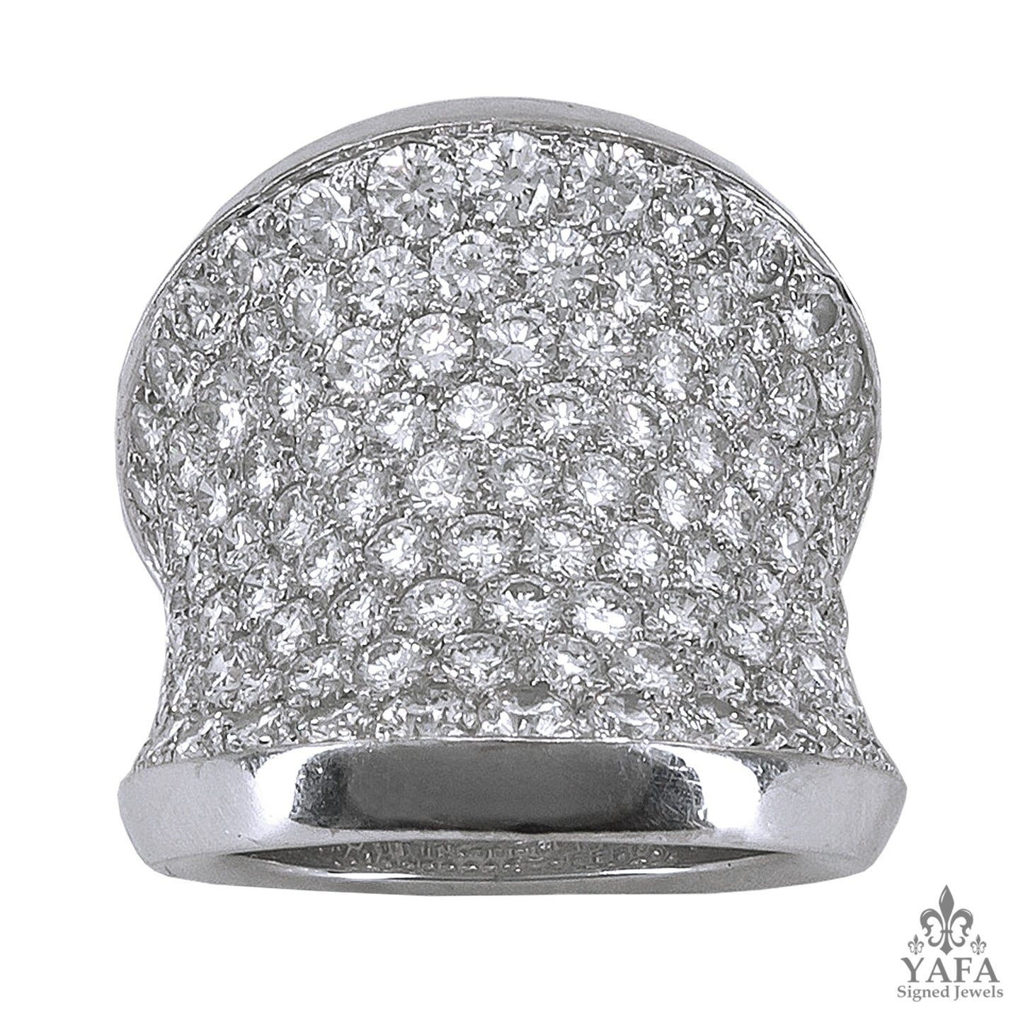CARTIER Chalice Diamond Ring