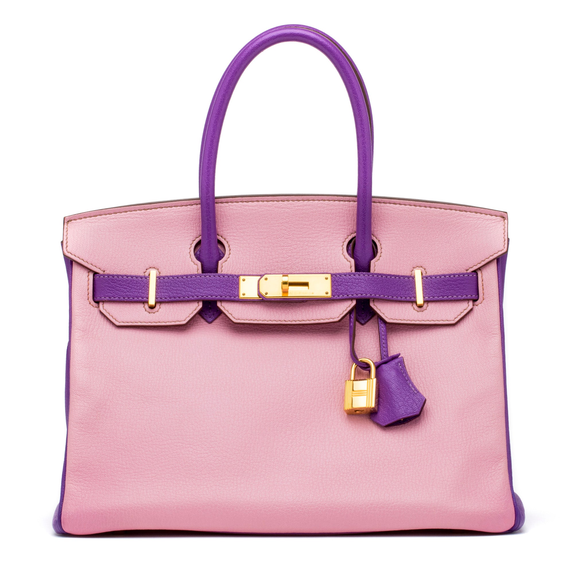 HERMES Two-Tone Birkin 30cm