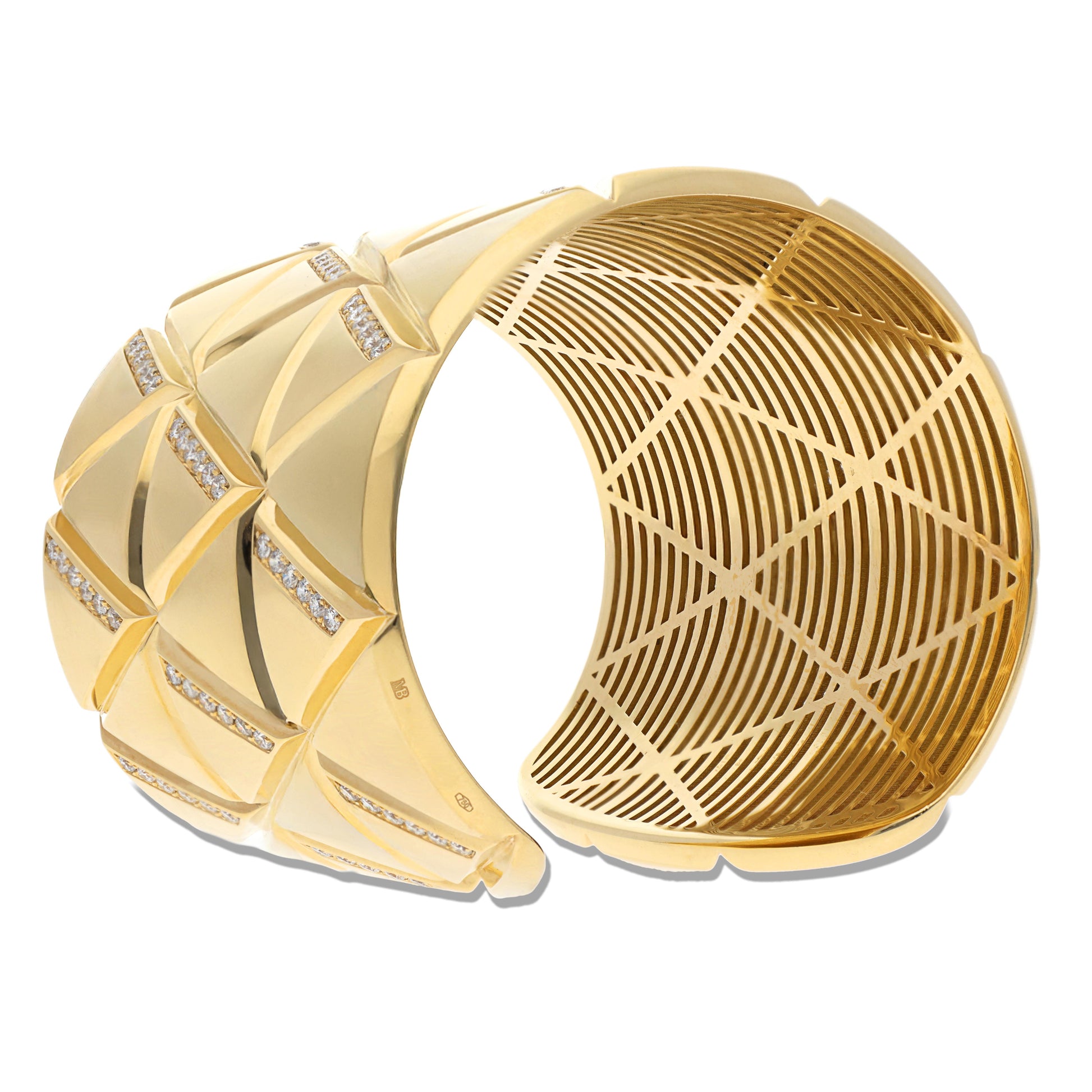 MARINA B Triangoli Cuff-Bracelet