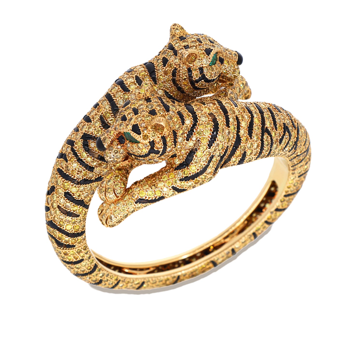 CARTIER Deux Têtes Tiger Bracelet