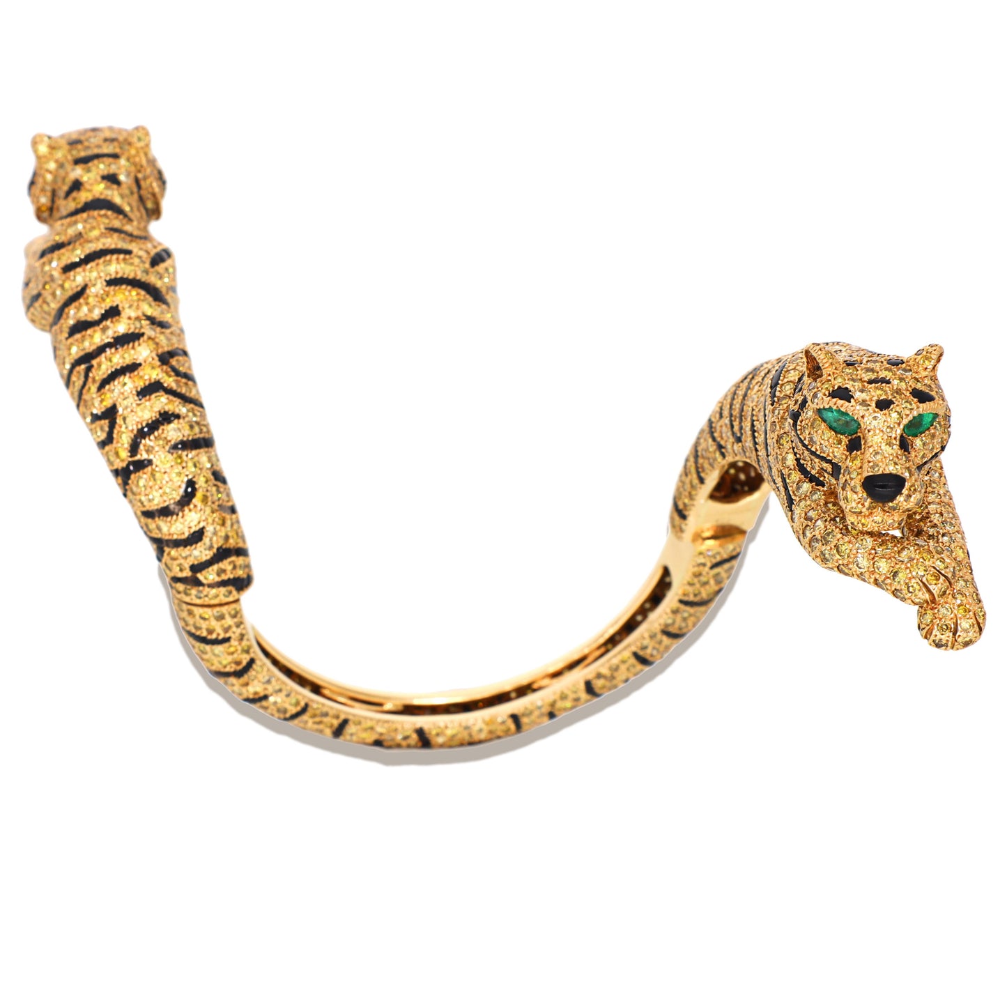 CARTIER Deux Têtes Tiger Bracelet