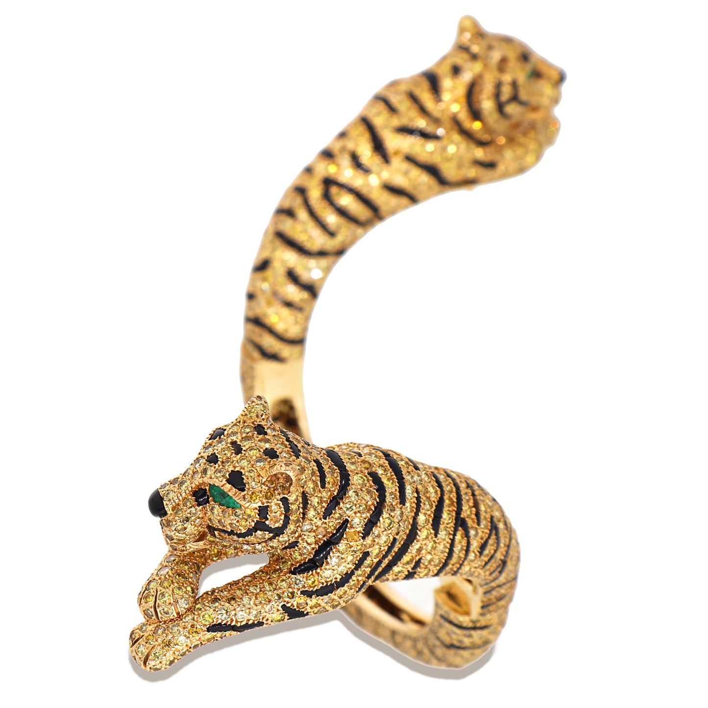 CARTIER Deux Têtes Tiger Bracelet