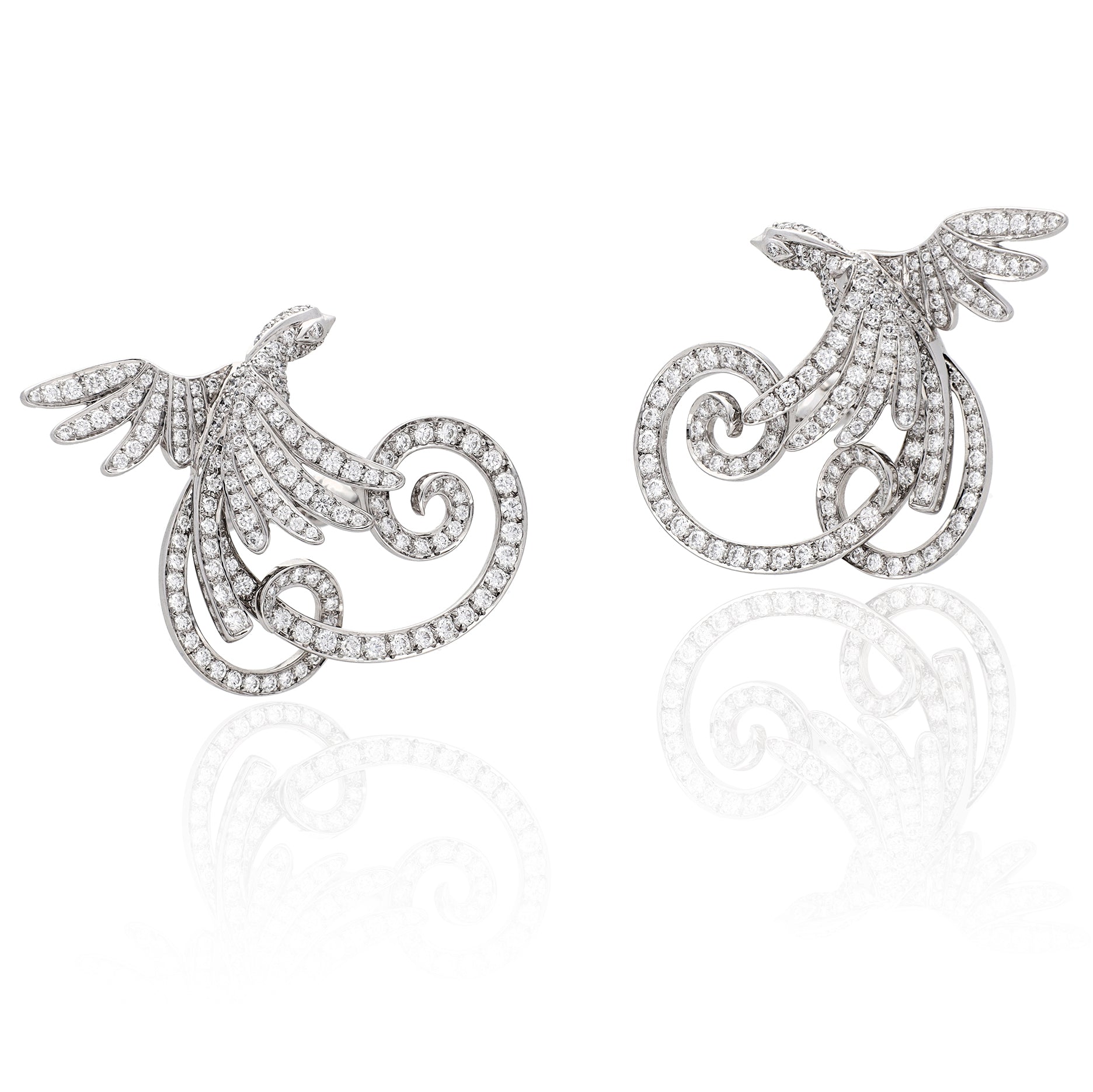 VAN CLEEF & ARPELS Oiseaux de Paradis Earrings