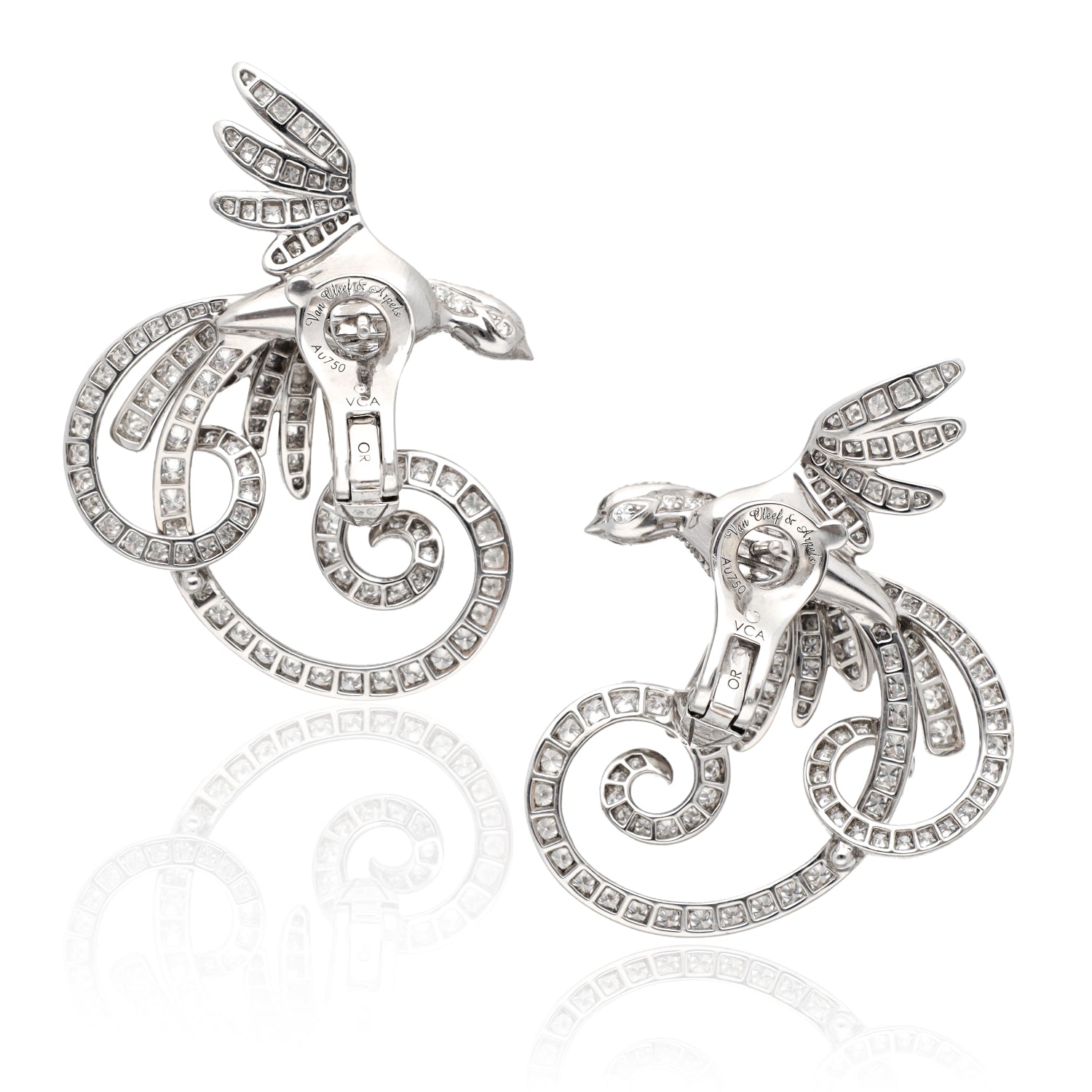 VAN CLEEF & ARPELS Oiseaux de Paradis Earrings