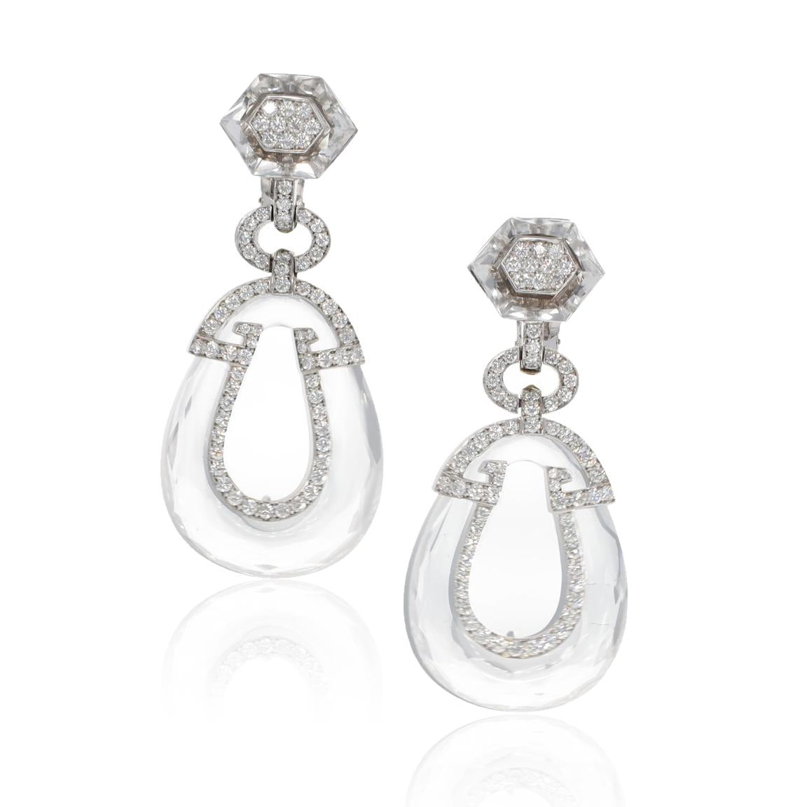 DAVID WEBB 'Gala' Earrings