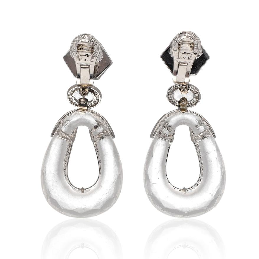 DAVID WEBB 'Gala' Earrings