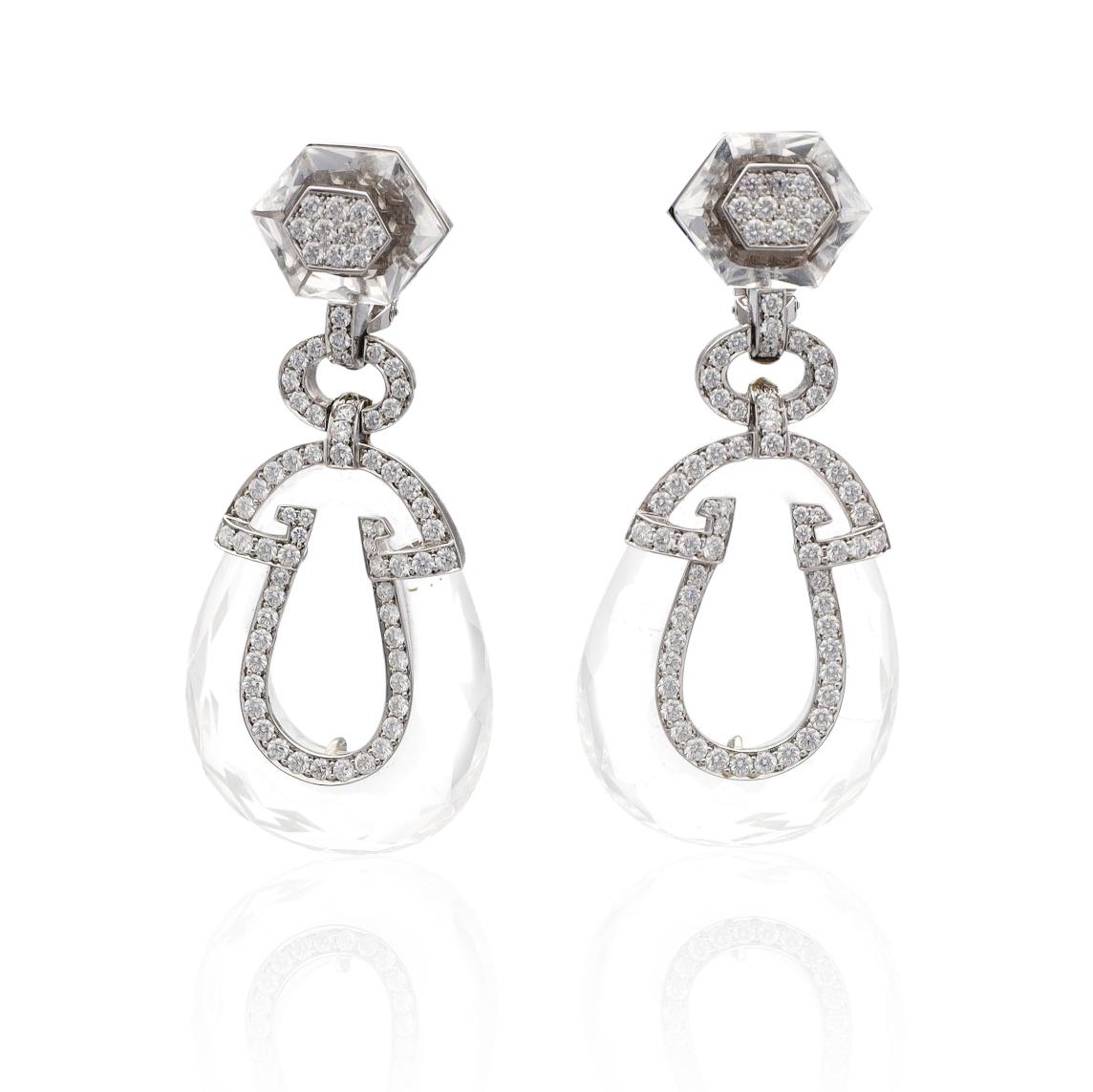 DAVID WEBB 'Gala' Earrings