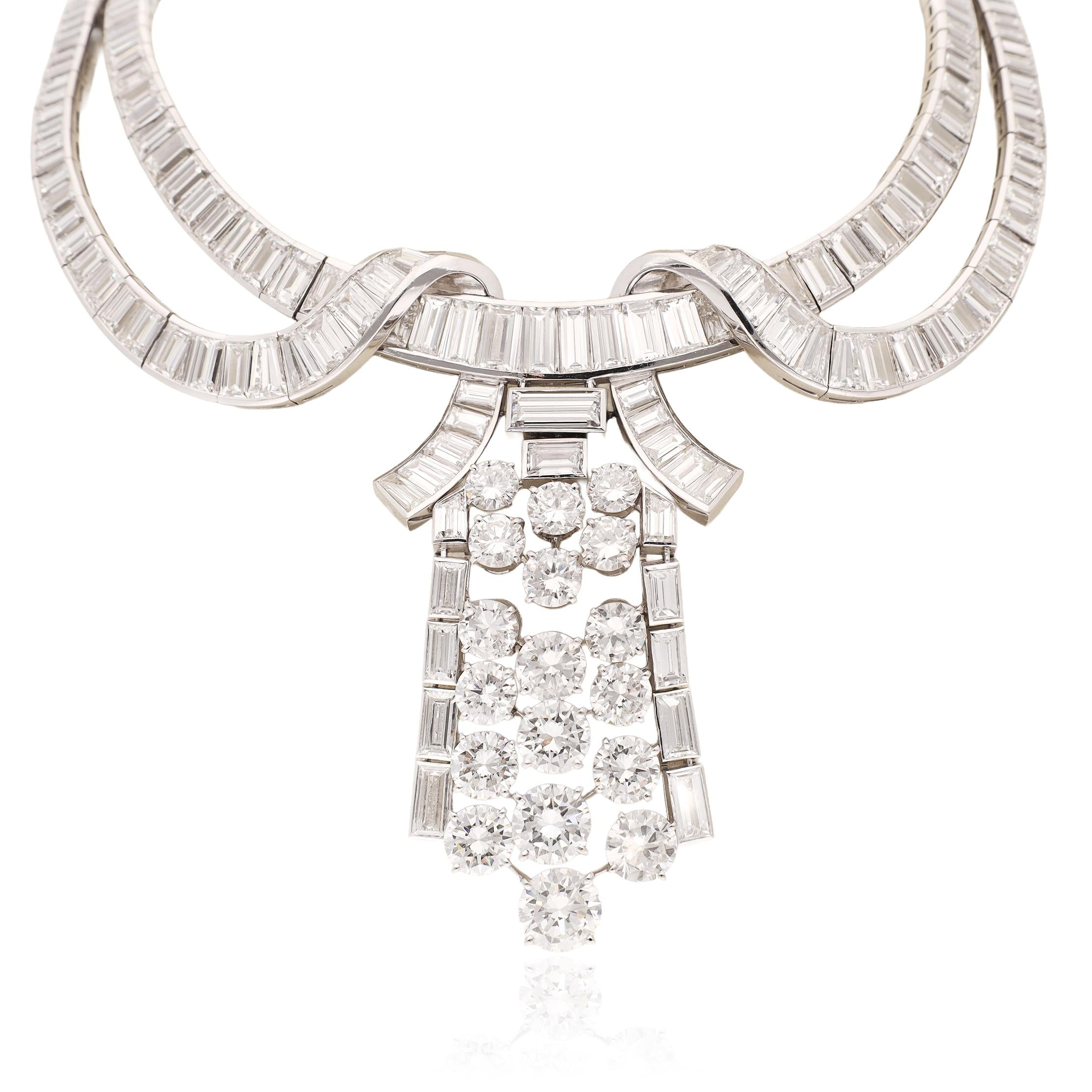 BOUCHERON Platinum Diamond Necklace
