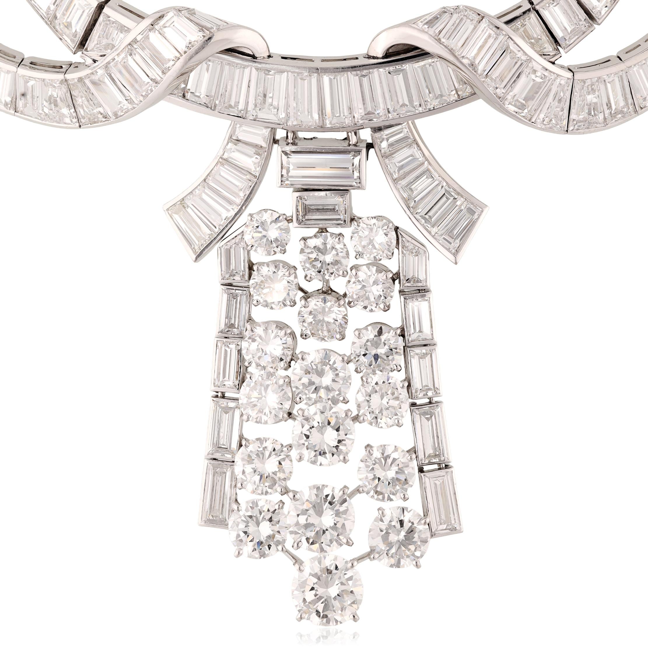 BOUCHERON Platinum Diamond Necklace