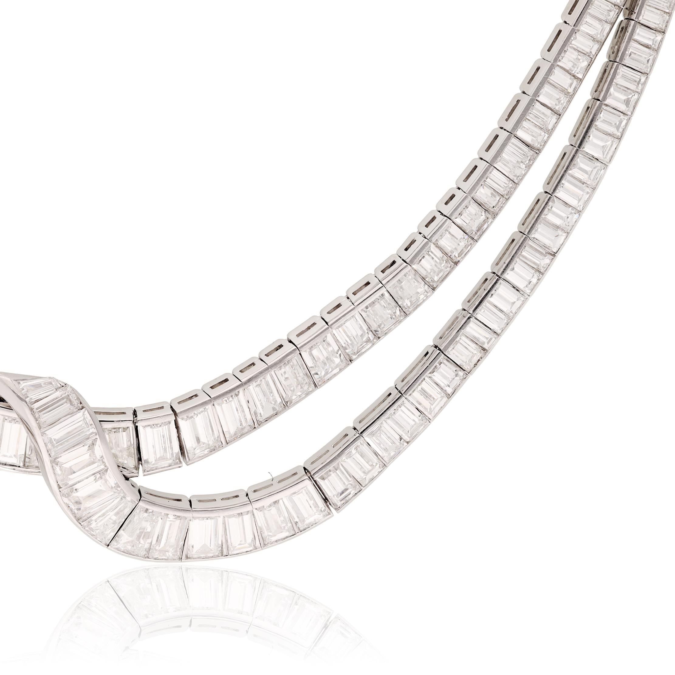 BOUCHERON Platinum Diamond Necklace