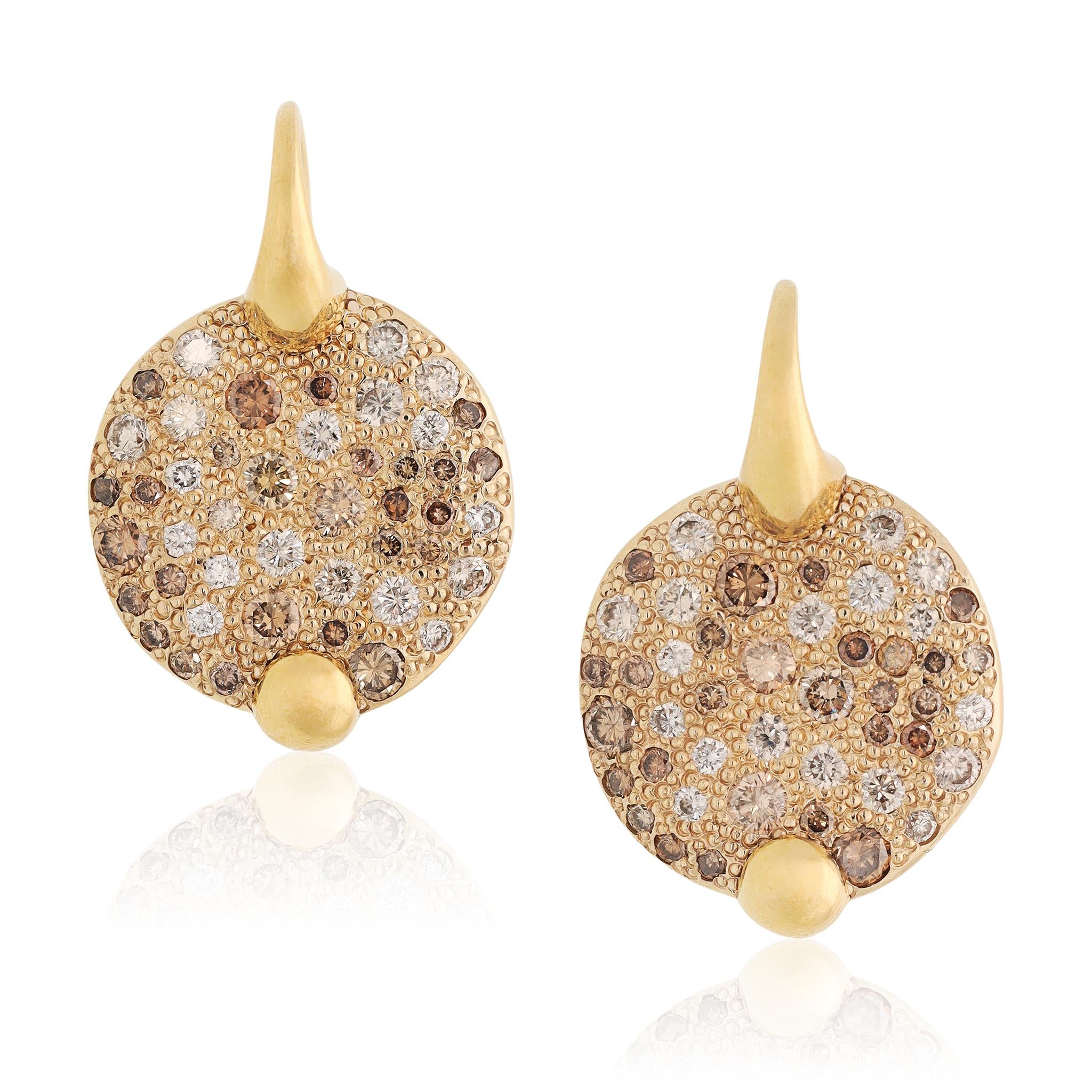 POMELLATO 18K Fancy Colored Diamond Link Necklace, Bracelet, and Earrings Suite