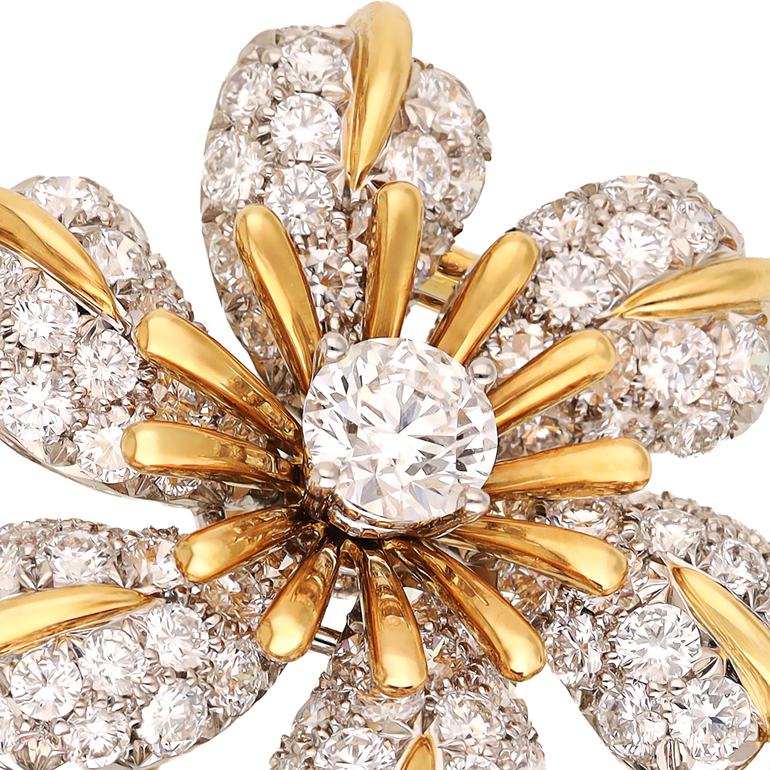SCHLUMBERGER FOR TIFFANY & CO. Tanzanite Cascade Brooch