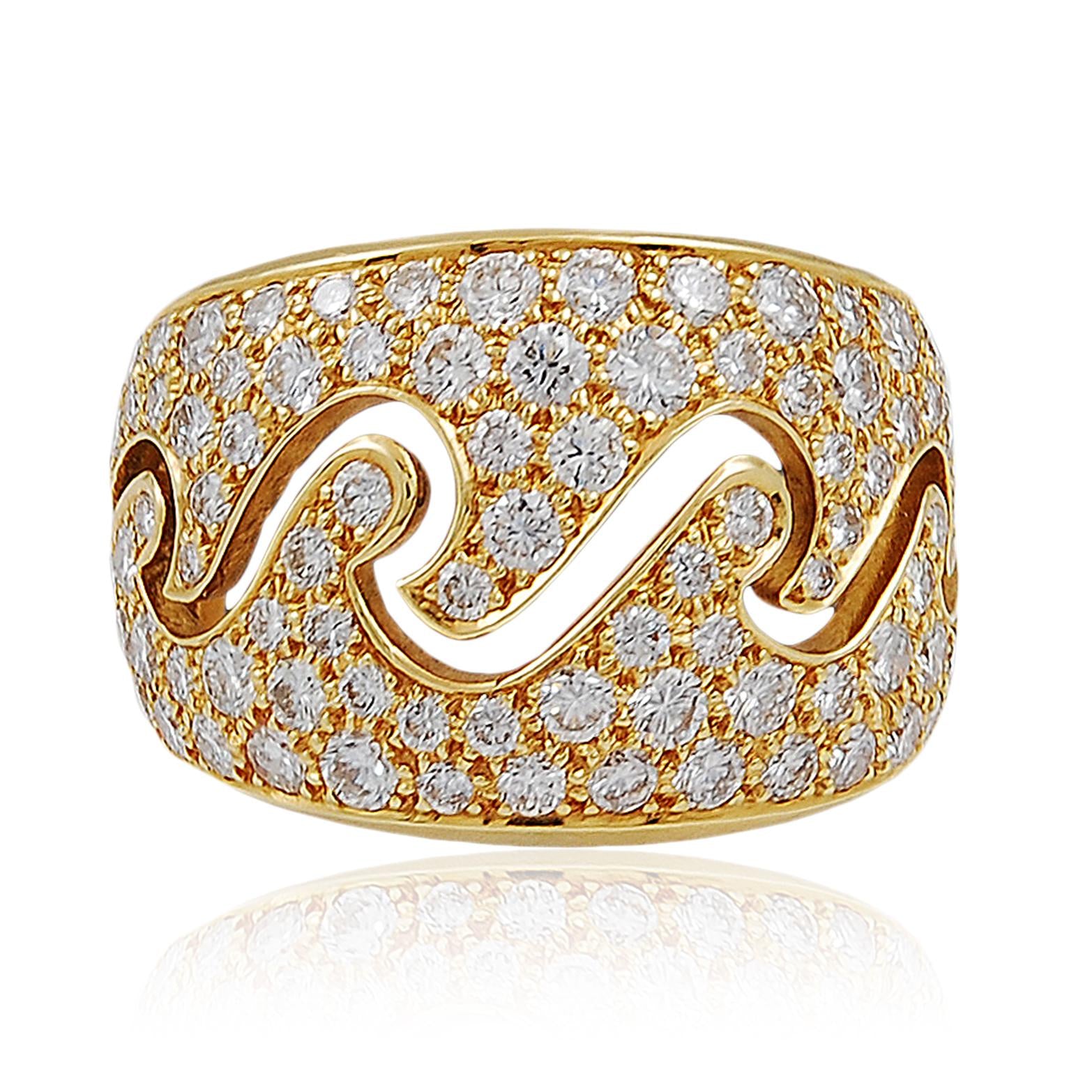 VAN CLEEF & ARPELS "ÉCUME" Diamond Ring