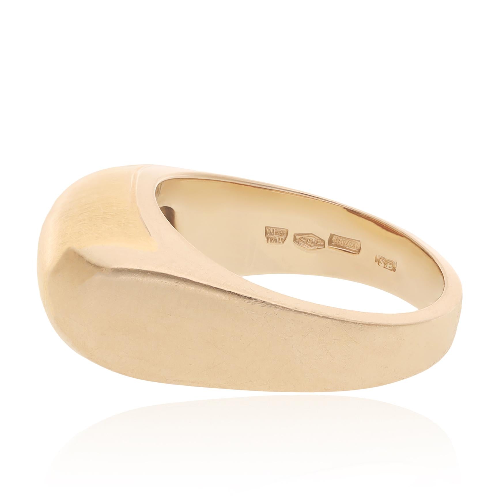 BULGARI 18K Two-Tone Dome Ring