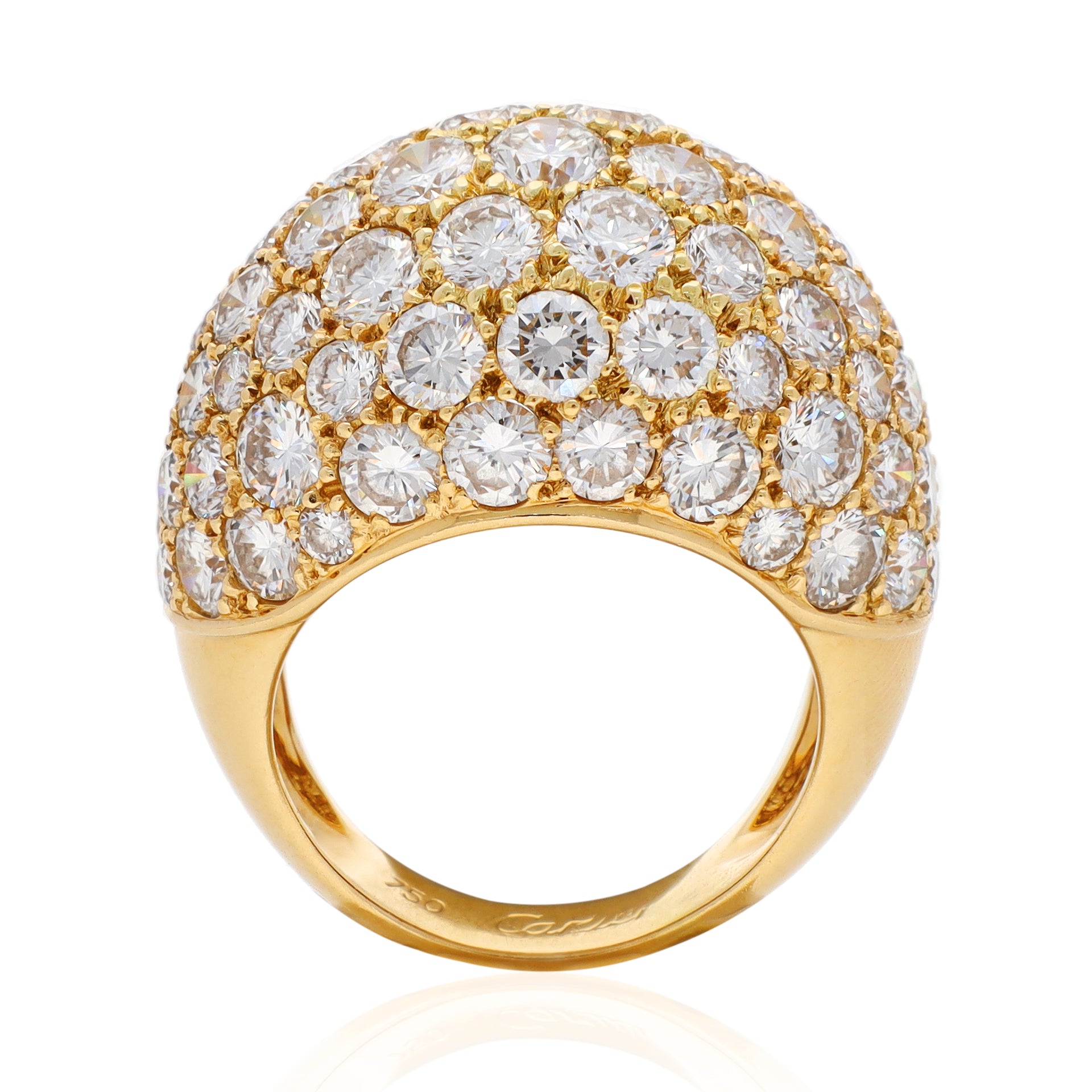CARTIER Marrakech Diamond Bombe Ring